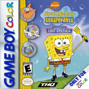 SpongeBob SquarePants Legend of the Lost Spatula - Nintendo Gameboy Color
