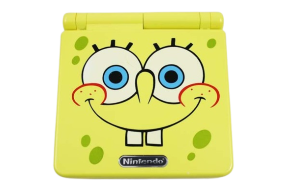 Nintendo Gameboy Advance SP 101 System - Spongebob Version