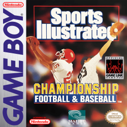 Sports Illustrated Championship Football & Baseball - Nintendo Gameboy