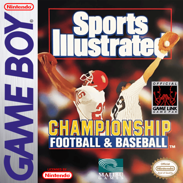 Sports Illustrated Championship Football & Baseball - Nintendo Gameboy