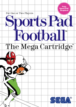 Sports Pad Football - Sega Master System