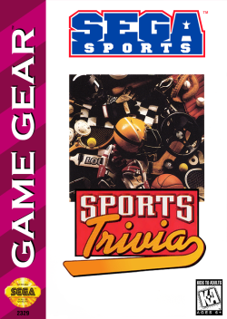 Sports Trivia- Sega Game Gear