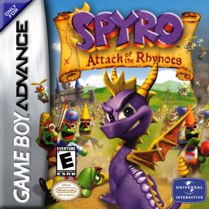 Spyro Attack of the Rhynocs - Nintendo Gameboy Advance
