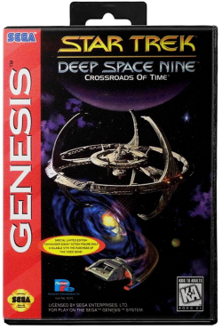 Star Trek Deep Space Nine Crossroads of Time - Sega Genesis