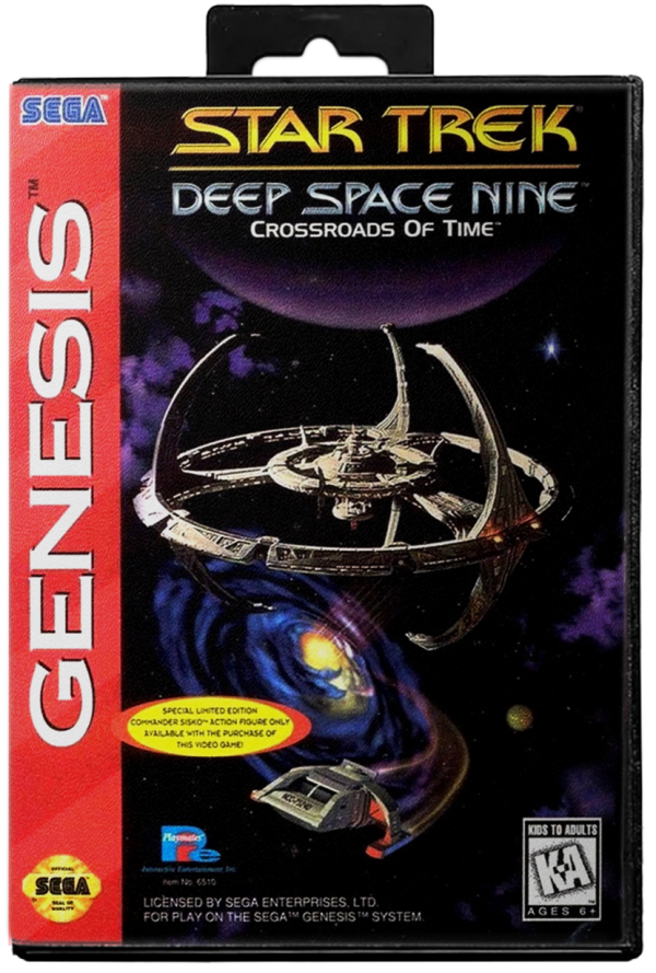 Star Trek Deep Space Nine Crossroads of Time - Sega Genesis