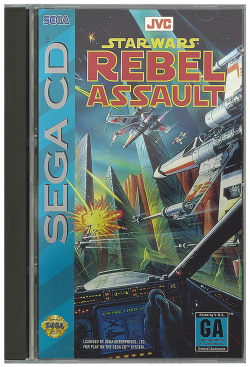 Star Wars Rebel Assault - Sega CD