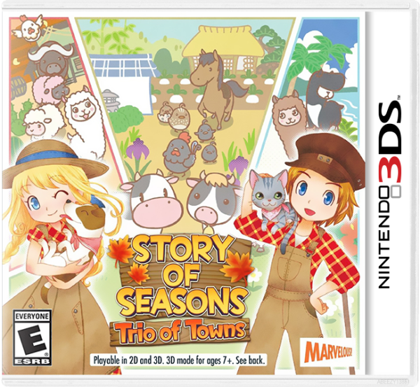 Story of Seasons: Trio of Towns - Nintendo 3ds