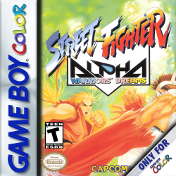 Street Fighter Alpha Warriors' Dreams - Nintendo Gameboy Color