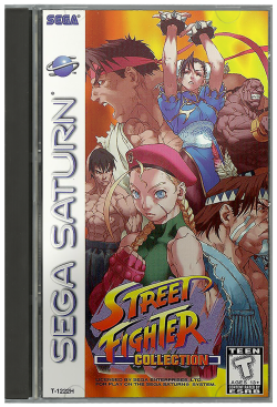 Street Fighter Collection - Sega Saturn