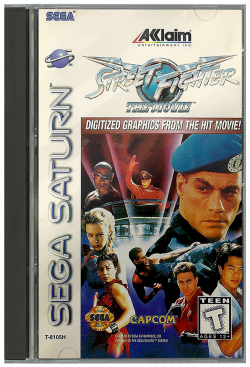 Street Fighter The Movie - Sega Saturn