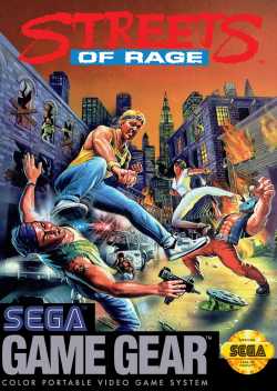 Streets of Rage- Sega Game Gear