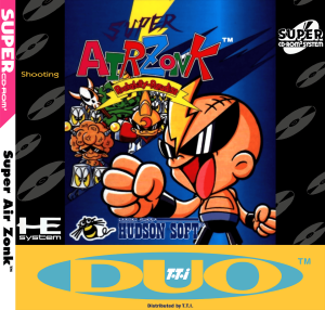 Super Air Zonk - Turbografx CD