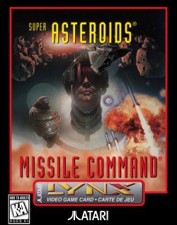 Super Asteroids & Missile Command - Atari Lynx