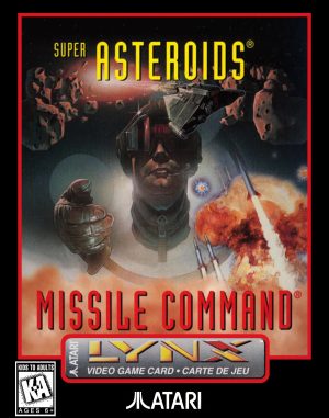 Super Asteroids & Missile Command - Atari Lynx