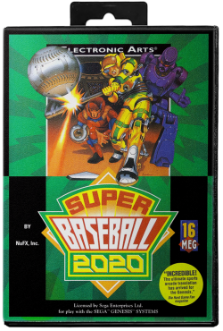 Super Baseball 2020 - Sega Genesis