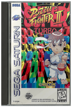 Super Puzzle Fighter II Turbo - Sega Saturn