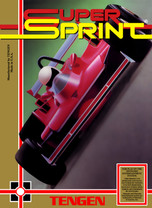 Super Sprint - Nintendo NES