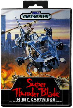 Super Thunder Blade - Sega Genesis