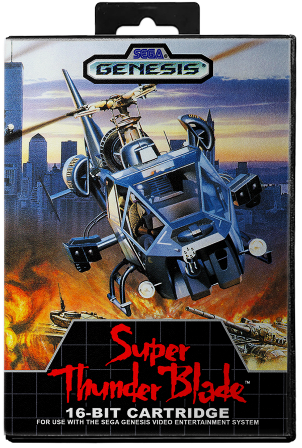 Super Thunder Blade - Sega Genesis