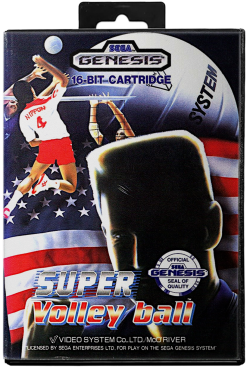 Super Volleyball - Sega Genesis