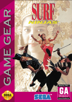 Surf Ninjas- Sega Game Gear