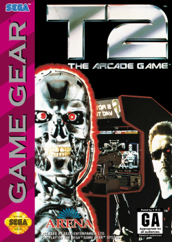 T2 The Arcade Game- Sega Game Gear