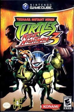 Teenage Mutant Ninja Turtles 3 Mutant Nightmare - Nintendo Gamecube
