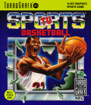 TV Sports Basketball - TurboGrafx 16
