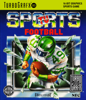 TV Sports Football - TurboGrafx 16