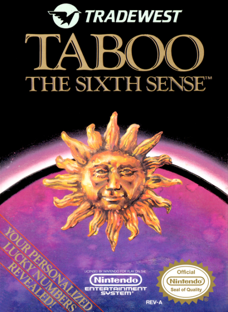 Taboo The Sixth Sense - Nintendo NES