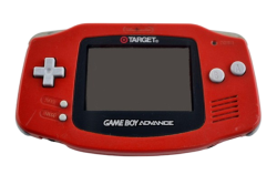 Nintendo Gameboy Advance System - Target Red