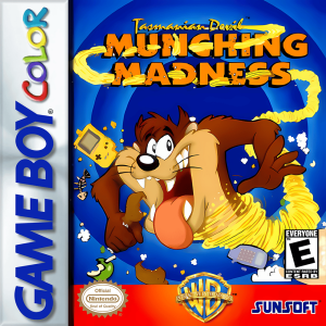 Tazmanian Devil Munching Madness - Nintendo Gameboy Color