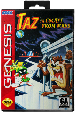Taz in Escape from Mars - Sega Genesis