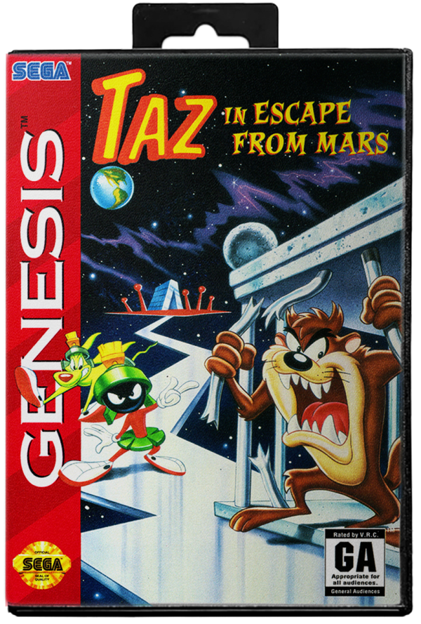 Taz in Escape from Mars - Sega Genesis