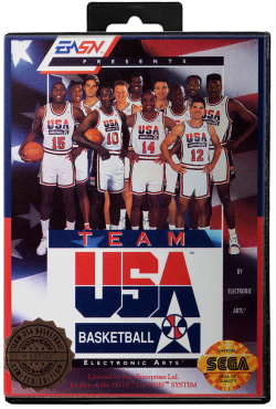 Team USA Basketball - Sega Genesis
