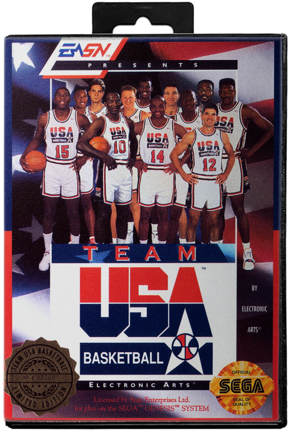 Team USA Basketball - Sega Genesis