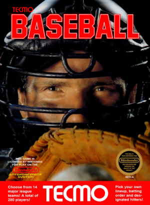 Tecmo Baseball - Nintendo NES