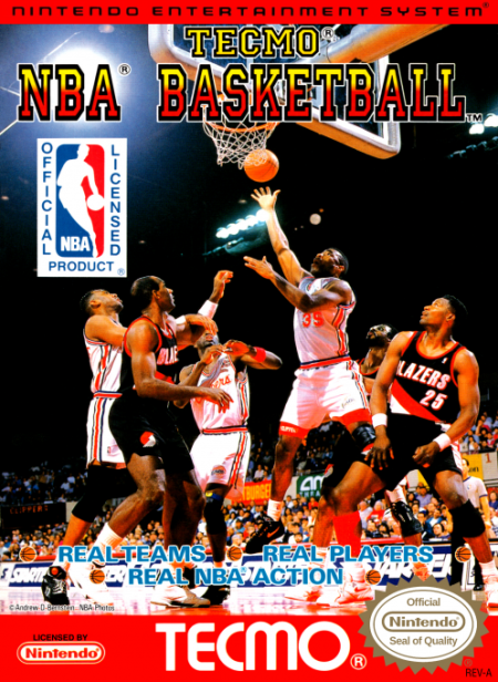 Tecmo NBA Basketball - Nintendo NES