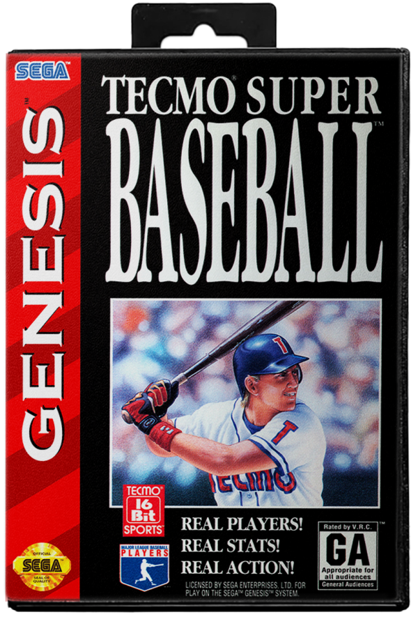 Tecmo Super Baseball - Sega Genesis