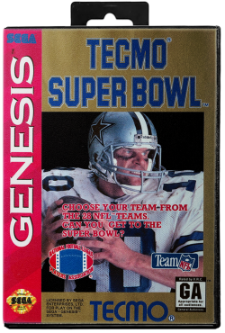 Tecmo Super Bowl - Sega Genesis