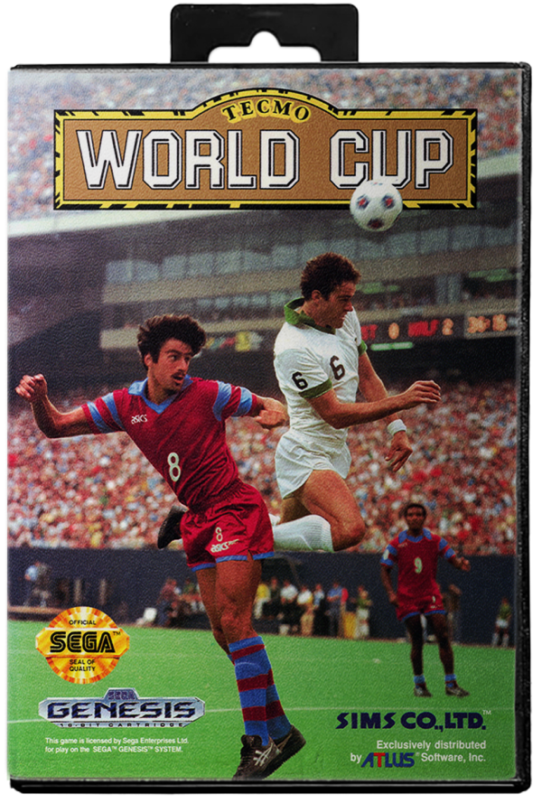 Tecmo World Cup 92 - Sega Genesis