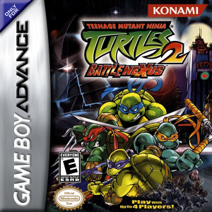 Teenage Mutant Ninja Turtles 2 Battle Nexus - Nintendo Gameboy Advance