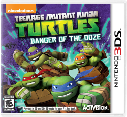 Teenage Mutant Ninja Turtles: Danger of the Ooze - Nintendo 3ds