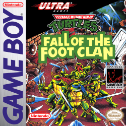 Teenage Mutant Ninja Turtles Fall of the Foot Clan - Nintendo Gameboy
