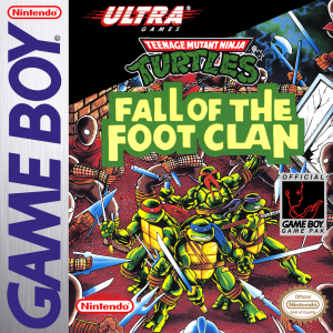 Teenage Mutant Ninja Turtles Fall of the Foot Clan - Nintendo Gameboy