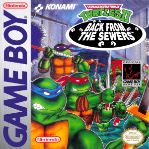 Teenage Mutant Ninja Turtles II Back from the Sewers - Nintendo Gameboy