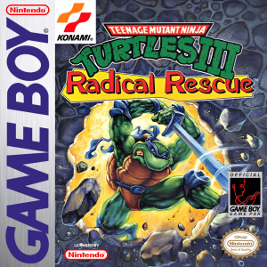 Teenage Mutant Ninja Turtles III Radical Rescue - Nintendo Gameboy