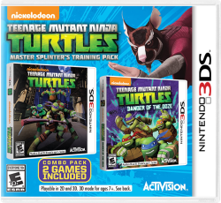 Teenage Mutant Ninja Turtles Master Splinter's Training Pack - Nintendo 3ds