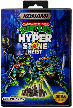 Teenage Mutant Ninja Turtles Hyperstone Heist - Sega Genesis