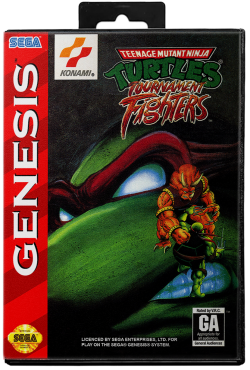 Teenage Mutant Ninja Turtles Tournament Fighters - Sega Genesis